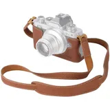 SmallRig Leder Half Case with Shoulder Strap Nikon Z fc