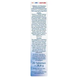 Doppelherz Immun plus Echinacea 8-in-1 Abwehr Tabletten 20 St.
