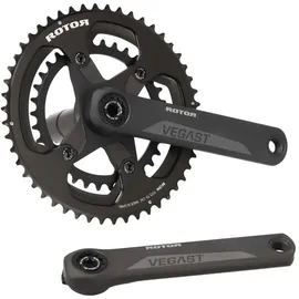 Rotor Bike Components ROTOR Vegast Kurbel 172,mm 34/50 Zähne (2x10-/11-/12-fach)
