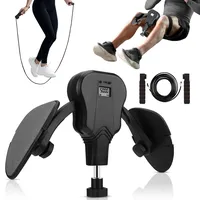 Oberschenkeltrainer Beckenbodentrainer, 20-60KG Einstellbarer Widerstand, Kegel Beckenboden Trainingsgerät mit LCD-Display, Multifunktional für Gesäßmuskeltraining, Fitness für Männer und Damen