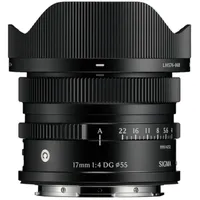 Sigma 17mm f4 DG Contemporary Sony E-Mount schwarz