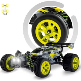 Overmax X-Pace Ferngesteuertes Auto RC Car, 4x4, Geschwindigkeit von 45 kmh, 100m Reichweite, LED-Beleuchtung, unabhängige Federung, große Fahrzeugabmessungen
