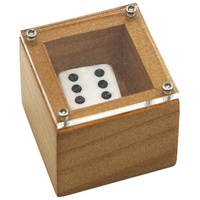 Gidenfly Zauberwürfeltrick - Zauberwürfel-Box aus Holz | Magic Stage Illusion Requisiten für Kinder, Erwachsene, Familie, echtes Zaubertrick-Würfelspielzeug