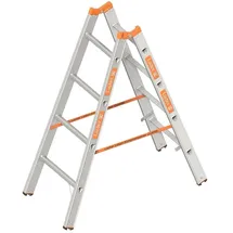 Layher Sprossenstehleiter Topic 1039 2 x 4 Sprossen