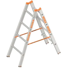 Layher Sprossenstehleiter Topic 1039 2 x 4 Sprossen