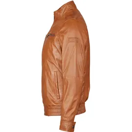 Bugatti BUSASCHA Lederjacke Cognac 52