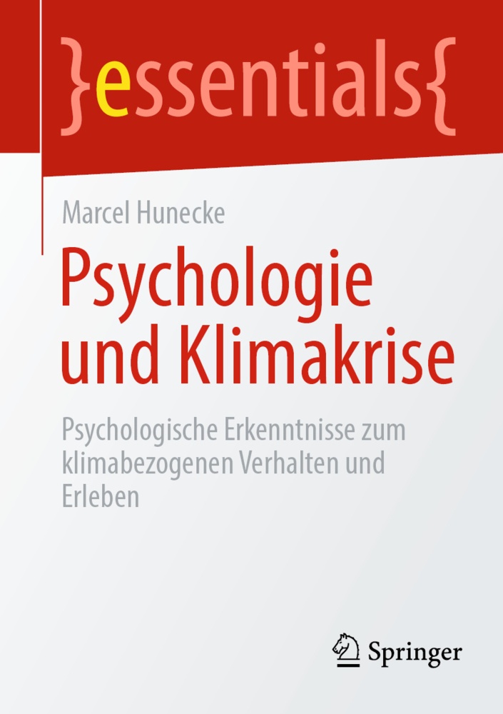 Psychologie Und Klimakrise - Marcel Hunecke  Kartoniert (TB)