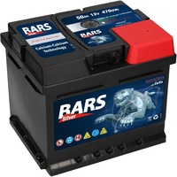 BARS 12V 50 Ah 470A EN Autobatterie ersetzt 44Ah 45Ah 46Ah 52Ah 53Ah 54Ah 55Ah