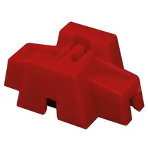 Toolland Zughaube Kunststoff rot