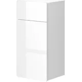 Vicco Izan Midischrank 36,6 x 76,6 x 32,8 cm Weiß