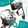 eloneo Wohnungsrollator 54cm breit faltbar und leicht mit Tablett rot