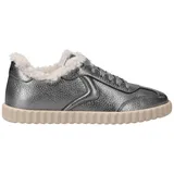 VOILE BLANCHE INES FUR LAM:TUMBLED STEEL für Damen, silber, Gr. 38 EU