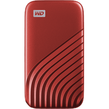 Western Digital My Passport 1 TB USB 3.2 rot WDBAGF0010BRD-WESN