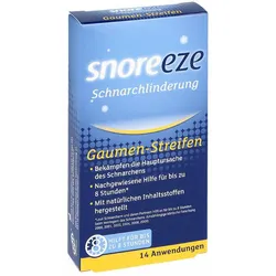 Snoreeze Schnarchlinderung Gaumen-Streifen