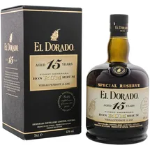 El Dorado 15 Years Old 43% vol 0,7 l Geschenkbox