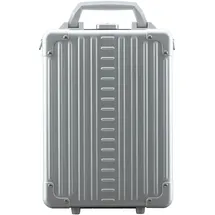 Aleon Aluminum Vertical Aktenkoffer 25 cm Laptopfach silberfarben