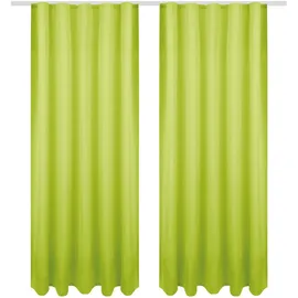 Bestgoodies Dekoschal Ellen Universalband Blickdicht 2er Pack - 140x175 cm x 175 cm Grün