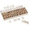 324tlg. Holzbuchstaben-Set