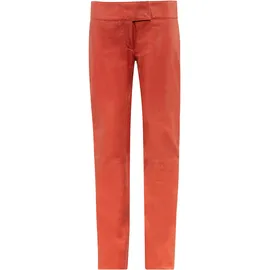 Ricano Lederhose Low Cut Rot L