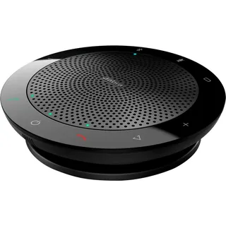 Jabra Speak 510+ Konferenzlautsprecher - Microsoft zertifizierter tragbarer Lautsprecher mit Bluetooth Adapter und USB-Anschluss - Für Laptop, Smartphone und Tablet