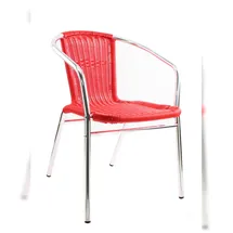 pemora Gartenstuhl 55 x 70 x 106 cm rot