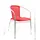 pemora Gartenstuhl 55 x 70 x 106 cm rot
