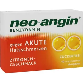 Klosterfrau neo-angin Benzydamin akute Halsschmerzen Zitrone