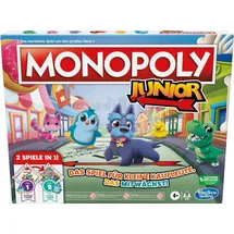 Hasbro Monopoly Junior 2 Spiele in 1