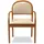 Home Affaire Armlehnstuhl ROMA Massivholz beige