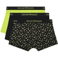 Emporio Armani Trunks 3 Pack Shorts Knit