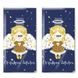 20 Taschentücher (2x 10) Friedlicher Engel als Geschenk für Weihnachten