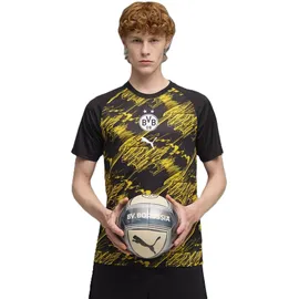 Puma Borussia Dortmund Trainingsshirt 2026 schwarz/faster gelb Herren Gr. XL