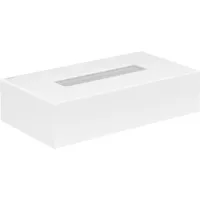 Hansgrohe AXOR UNIVERSAL Circular Kosmetiktuchbox, 42873700, Farbe: Weiß Matt