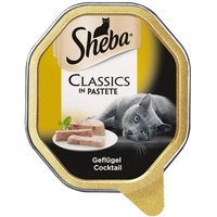Sheba Classics in Pastete Geflügel Cocktail Nassfutter