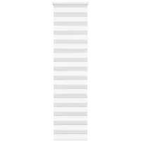 VidaXL Rollo Zebrarollo Weiß 60x200 cm Stoffbreite 55,9 cm