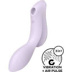 Satisfyer Curvy Trinity 2, 17 cm, flieder