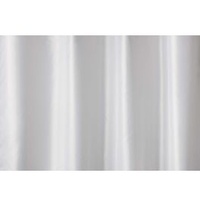 Hewi Duschvorhang Dekor uni weiß, Polyester, B:1400mm H:2000mm