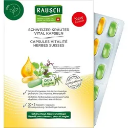 RAUSCH Kräuter Vital Kapseln 60 St