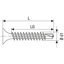 SPAX GIX-D Schnellbauschrauben 3,5 x 45 mm 1000 Stück