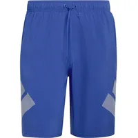 adidas Badeshorts Big Bars Semi Lucid Blue/White L