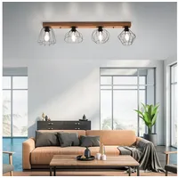 Just light. Deckenleuchte Kaska E27 4-flammig