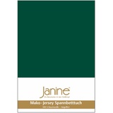 JANINE 5007 Mako-Feinjersey 180 x 200 - 200 x 200 cm waldgrün