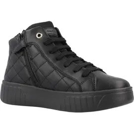 GEOX JUNIOR J MIKIROSHI Girl MID Easy Entry Black/Platinum 30_EU