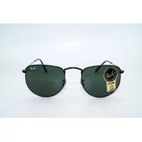 Ray Ban Ray-Ban RB 3958 ELON Unisex-Sonnenbrille Vollrand Oval Metall-Gestell, Schwarz