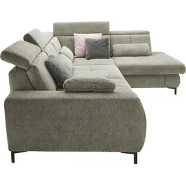 Set One by Musterring Eckcouch Polyester 2-Sitzer Grün
