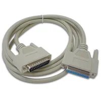 VELLEMAN SERIELLES KABEL 25-POL. D-SUB-STECKER / 25-POL. D-SUB-BUCHSE /