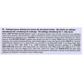 Royal Canin Neutered Balance 48 x 85 g