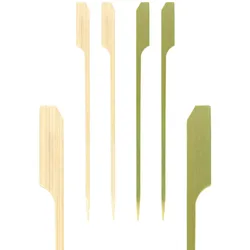 1500x Fingerfood Spieße "Golf" aus Bambus 15cm