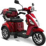Rolektro E-Trike 15 V.3 Lithium, Rot, 60-30AH Akku, 1000 Watt