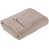 Frottana Saunatuch 80 x 200 cm beige